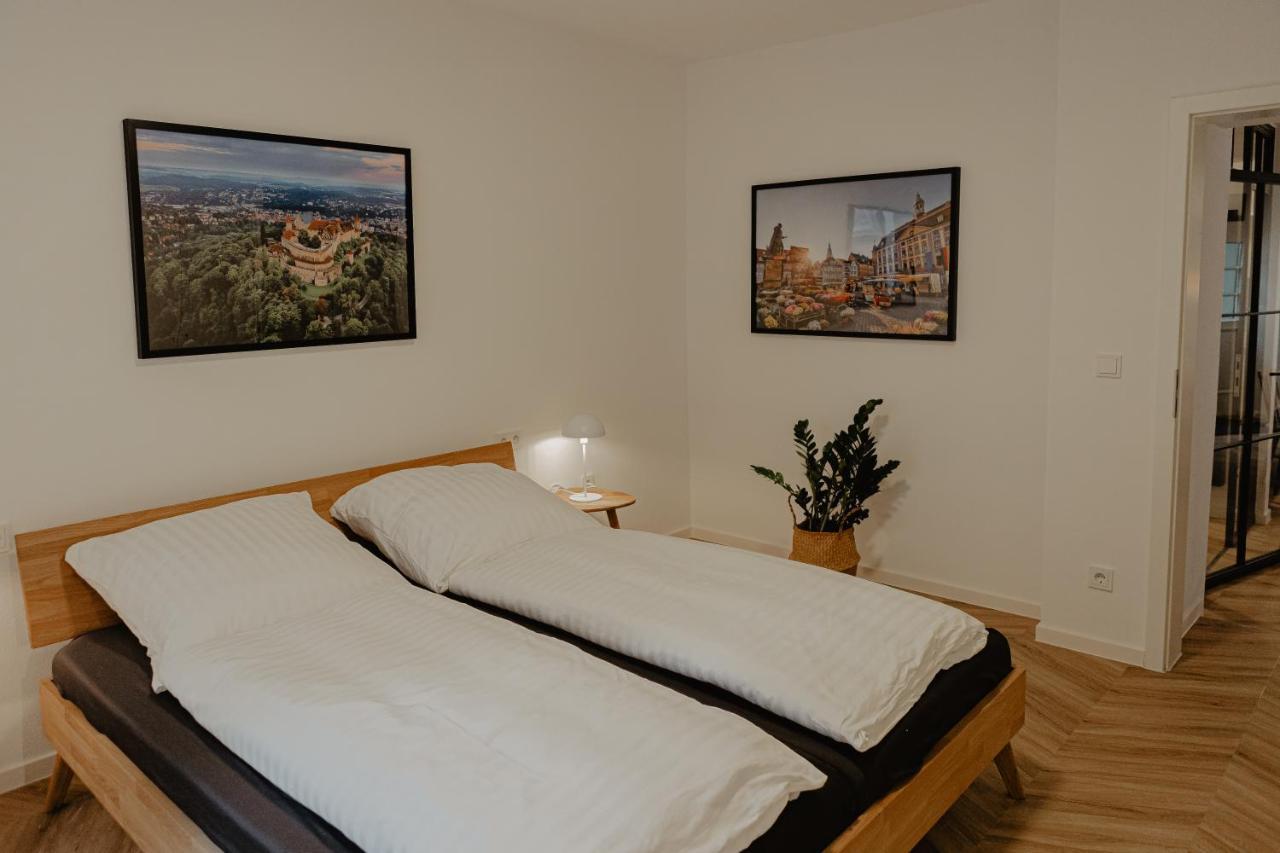 Ferienwohnungen An Der Salvatorkirche - Exklusiv-Apartments Mit Terrasse Coburg Exteriör bild